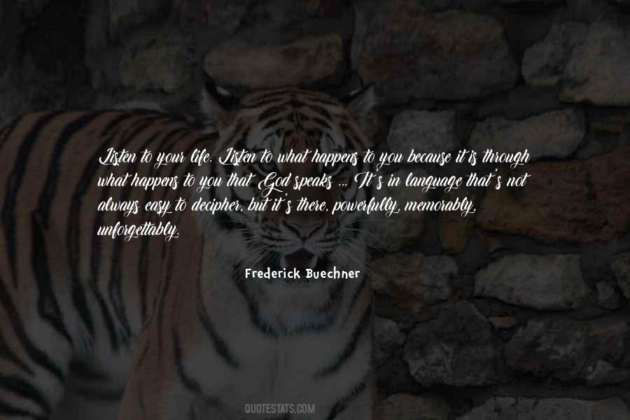Buechner's Quotes #1131245