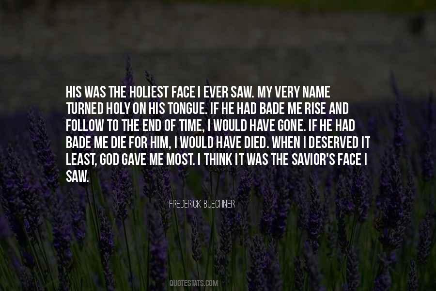 Buechner's Quotes #1260549