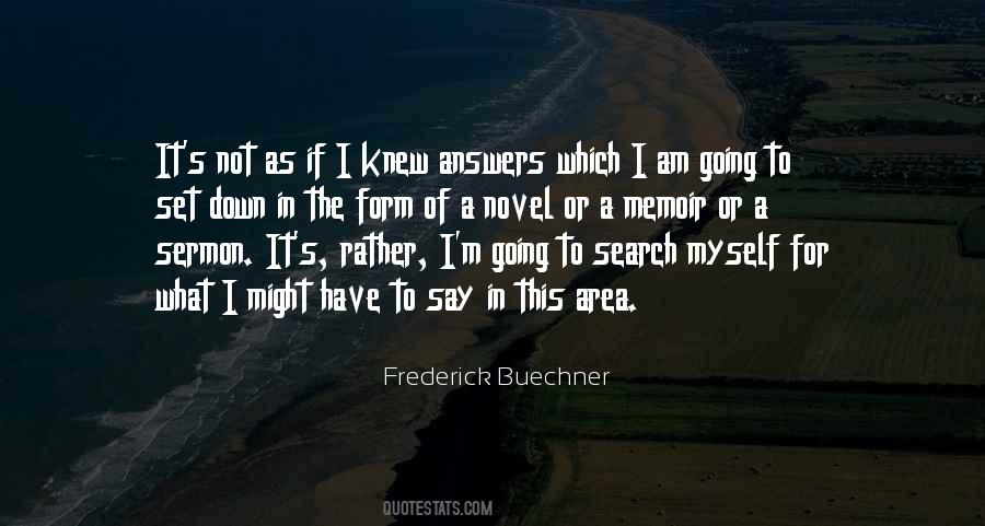 Buechner's Quotes #36085