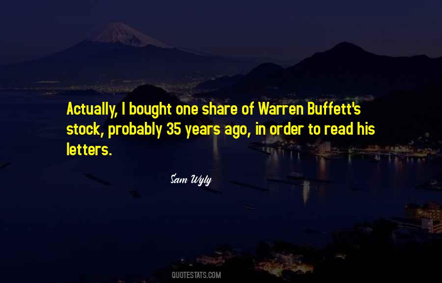 Buffett's Quotes #1278931