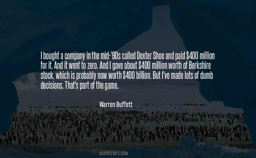 Buffett's Quotes #422740