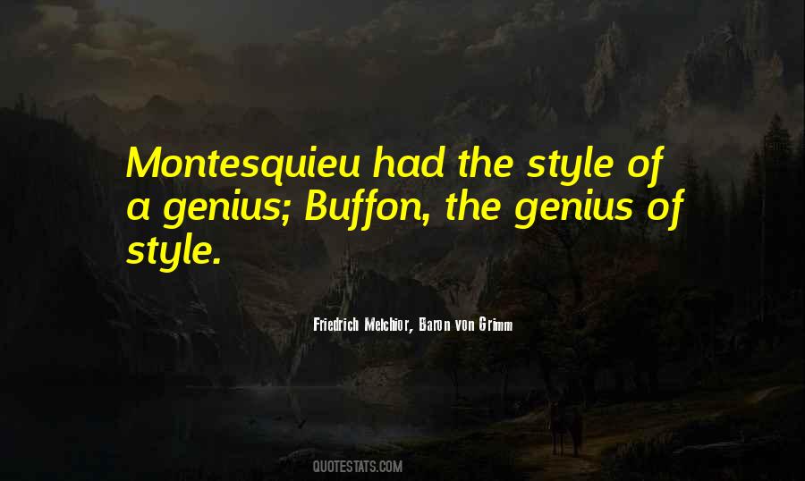 Buffon's Quotes #539680