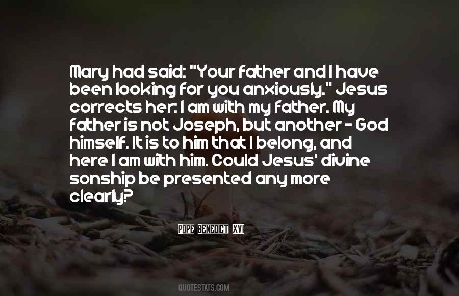 Quotes About Sonship #1438553