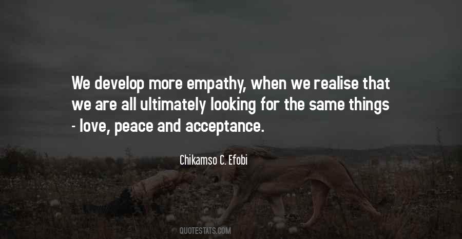 Quotes About Empathy And Love #1439640