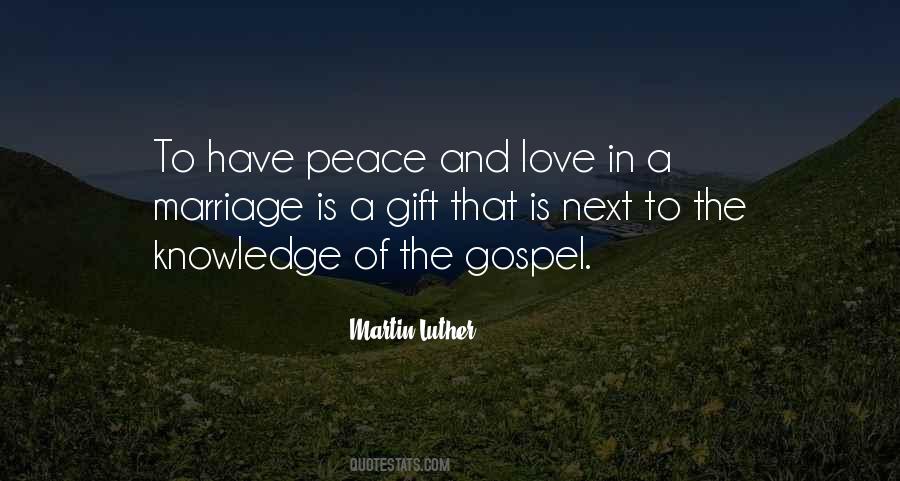Quotes About Peace And Love #1270093
