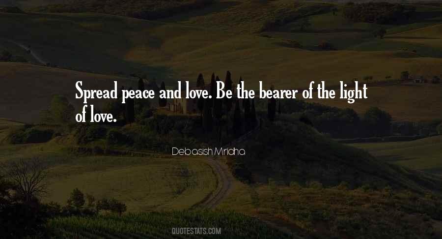 Quotes About Peace And Love #1624983