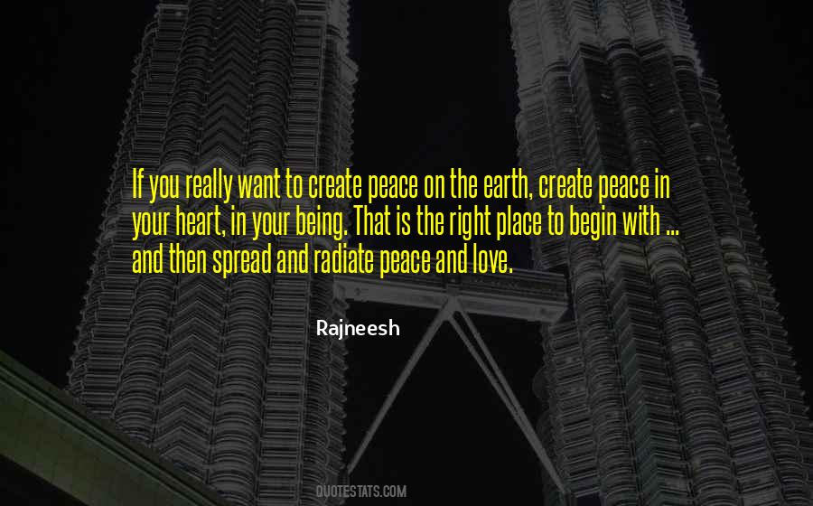 Quotes About Peace And Love #1851890