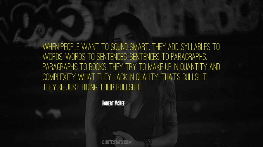 Bullshit's Quotes #176793