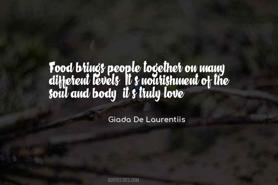 Quotes About Love Of Food #119260
