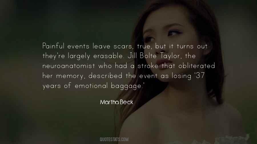 Quotes About Emotional Scars #1065299
