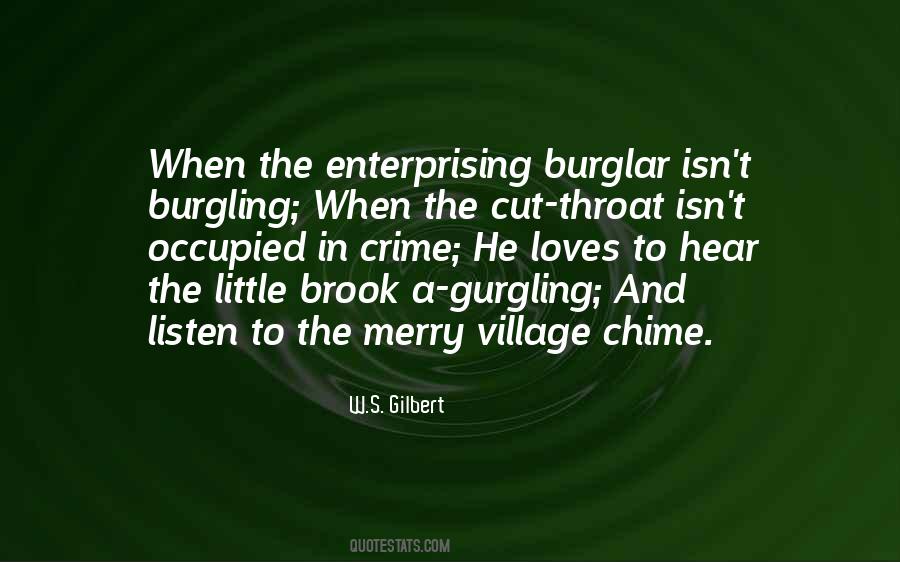 Burgling Quotes #459918