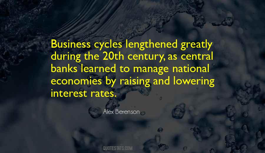 Quotes About Business Cycles #728359