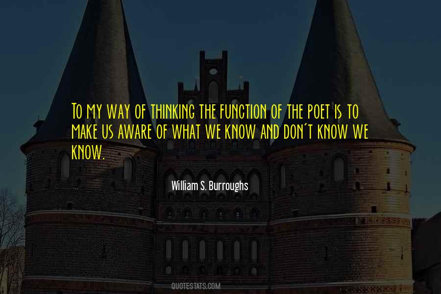 Burroughs's Quotes #206214