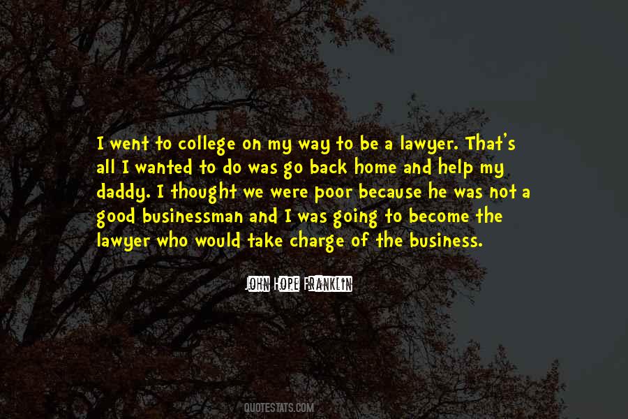 Businessman's Quotes #1595539