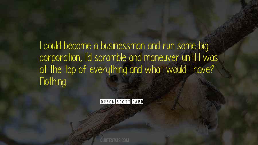 Businessman's Quotes #215685