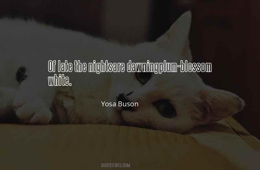 Buson Quotes #408592