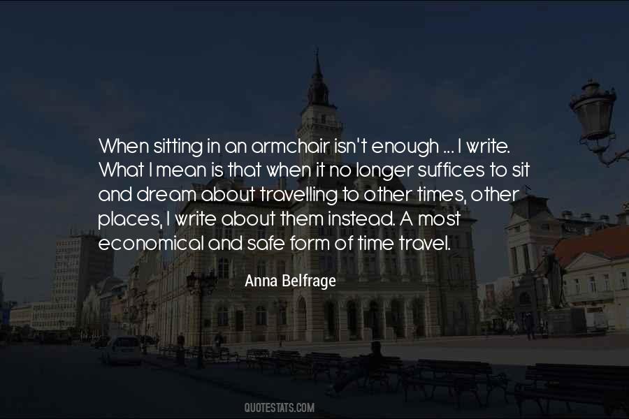 Quotes About Writing And Travel #1419650