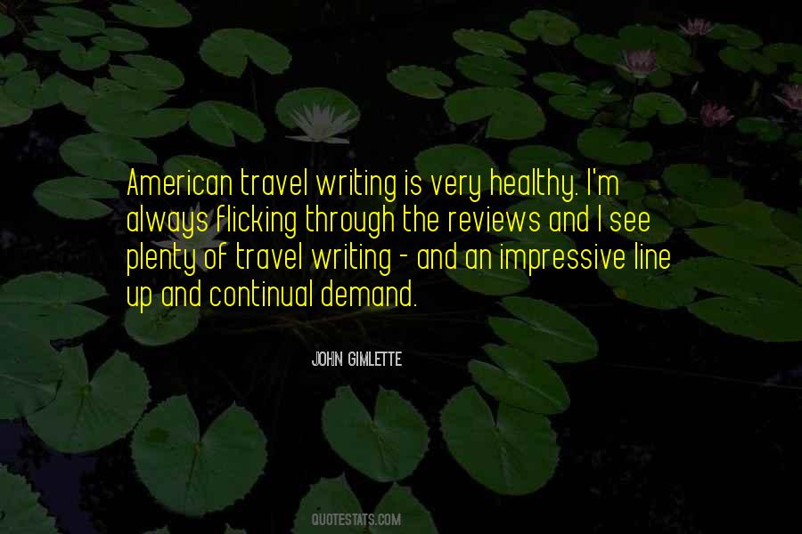 Quotes About Writing And Travel #62595