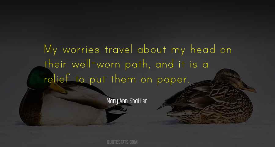 Quotes About Writing And Travel #835057