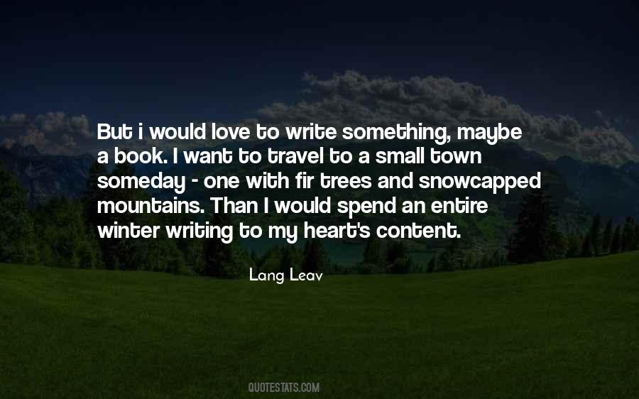 Quotes About Writing And Travel #941348