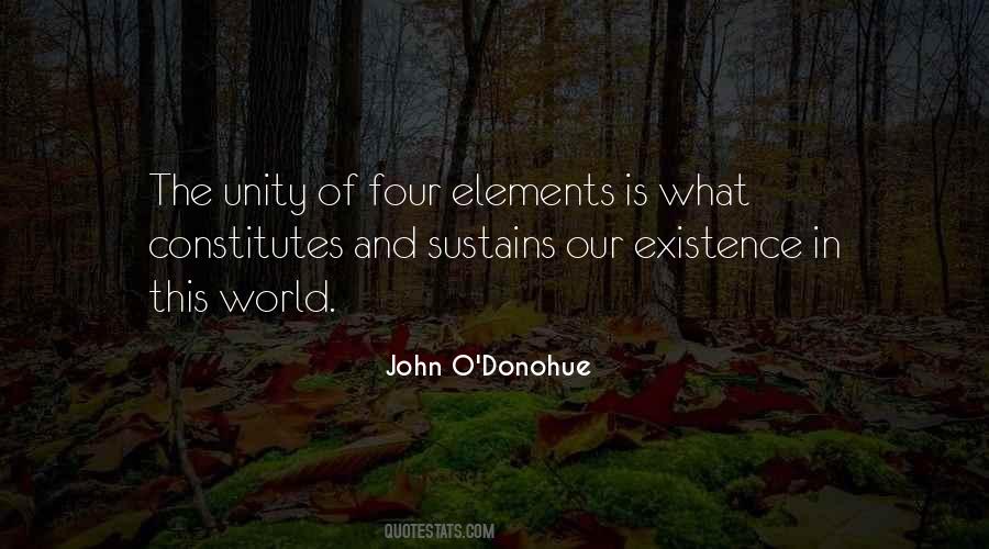 Quotes About Four Elements #1111649