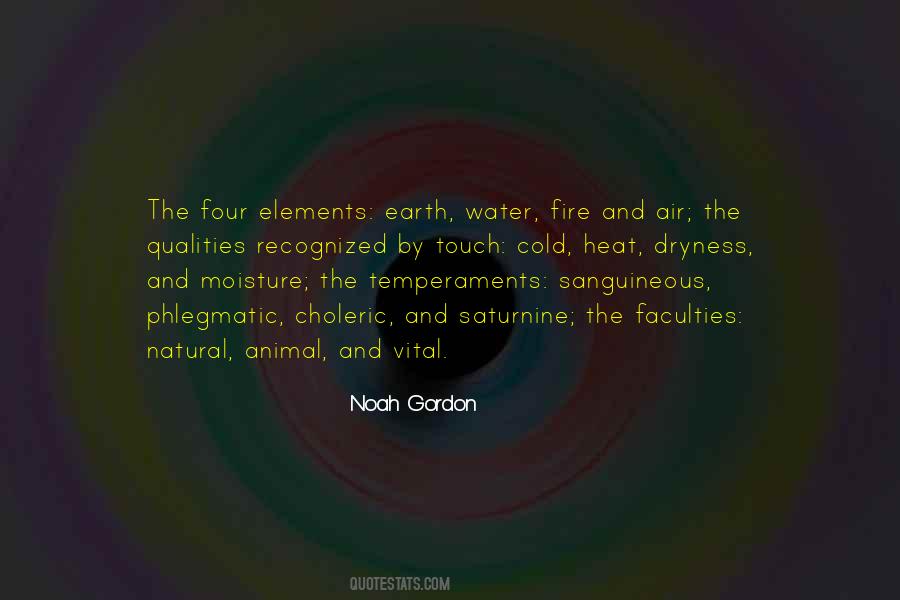 Quotes About Four Elements #944946