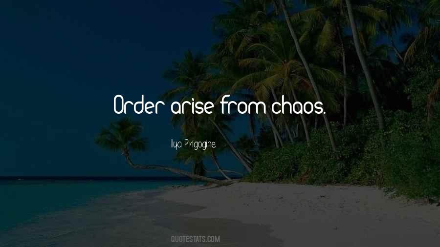 Quotes About Chaos #1617742