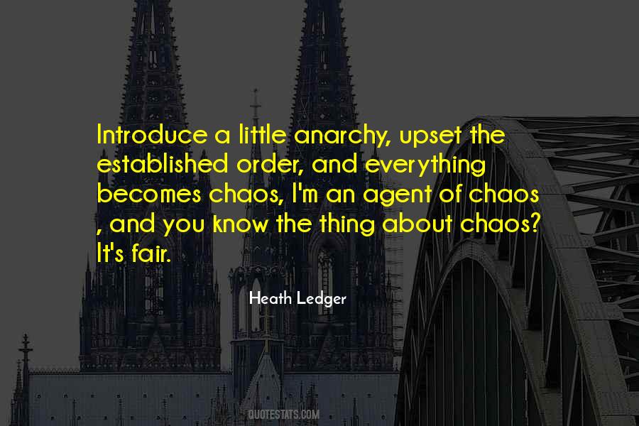 Quotes About Chaos #1625873