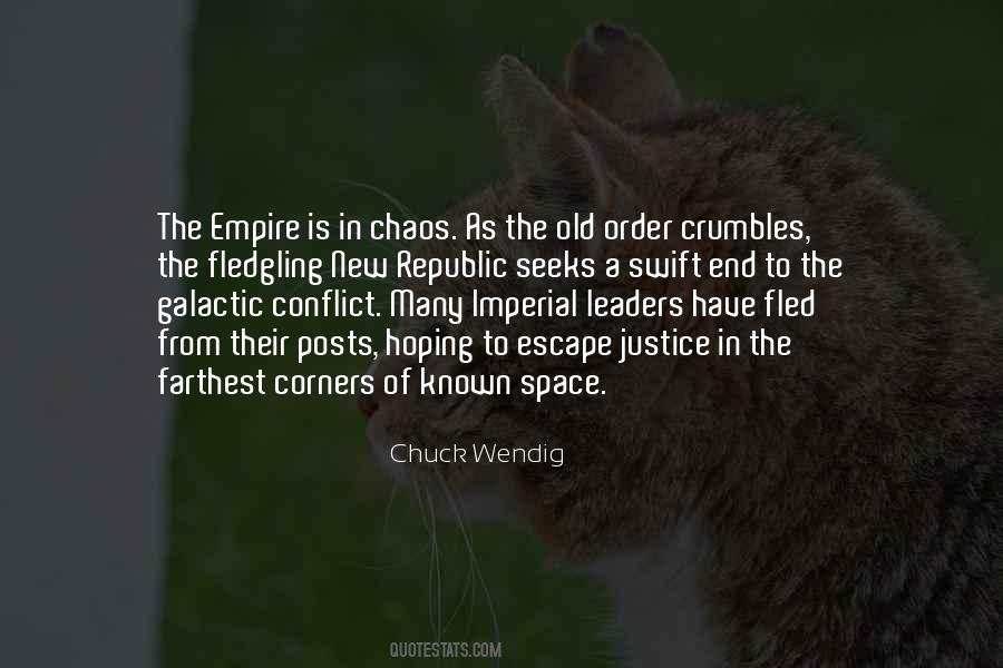 Quotes About Chaos #1638320