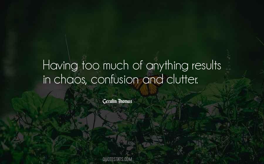 Quotes About Chaos #1663158