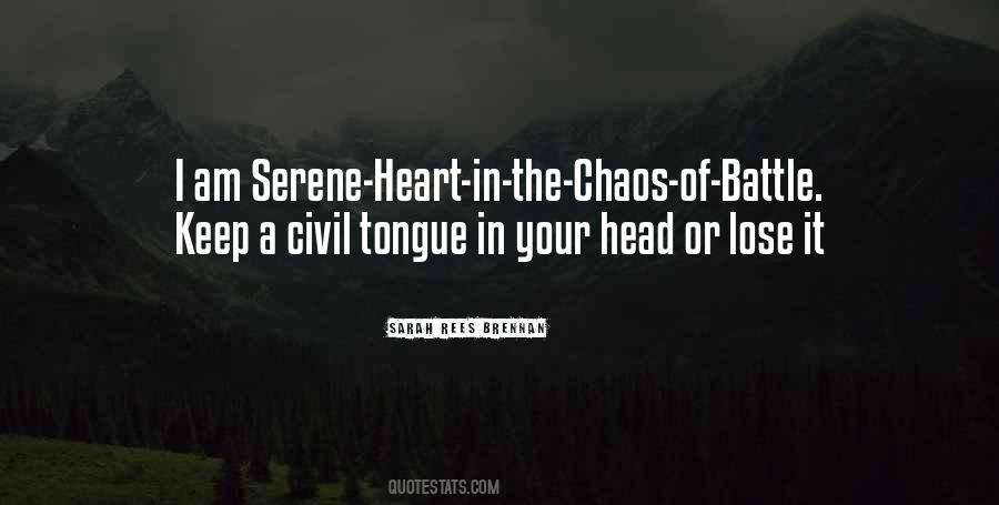 Quotes About Chaos #1674974