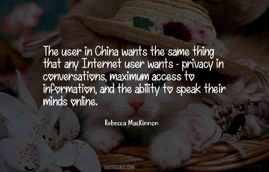 Quotes About Internet Privacy #664965