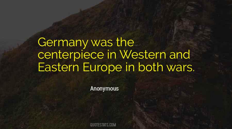 Quotes About Eastern Europe #1046951