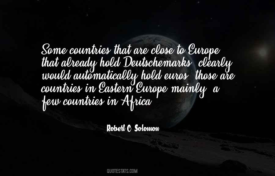 Quotes About Eastern Europe #1479028