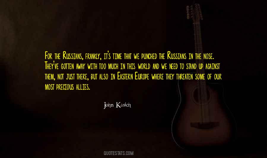 Quotes About Eastern Europe #863699