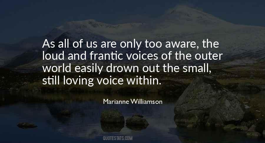 Quotes About Voices #1632659