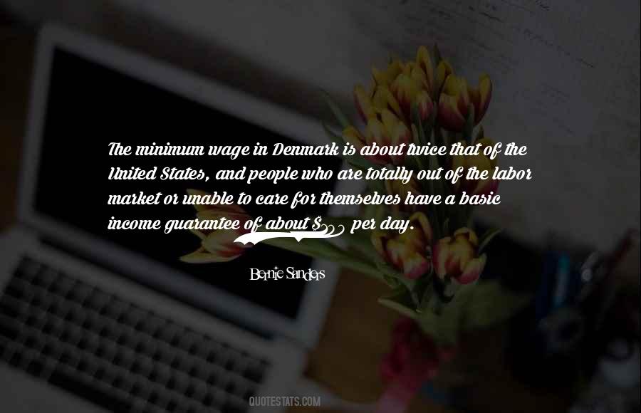 Quotes About The Minimum Wage #1670044