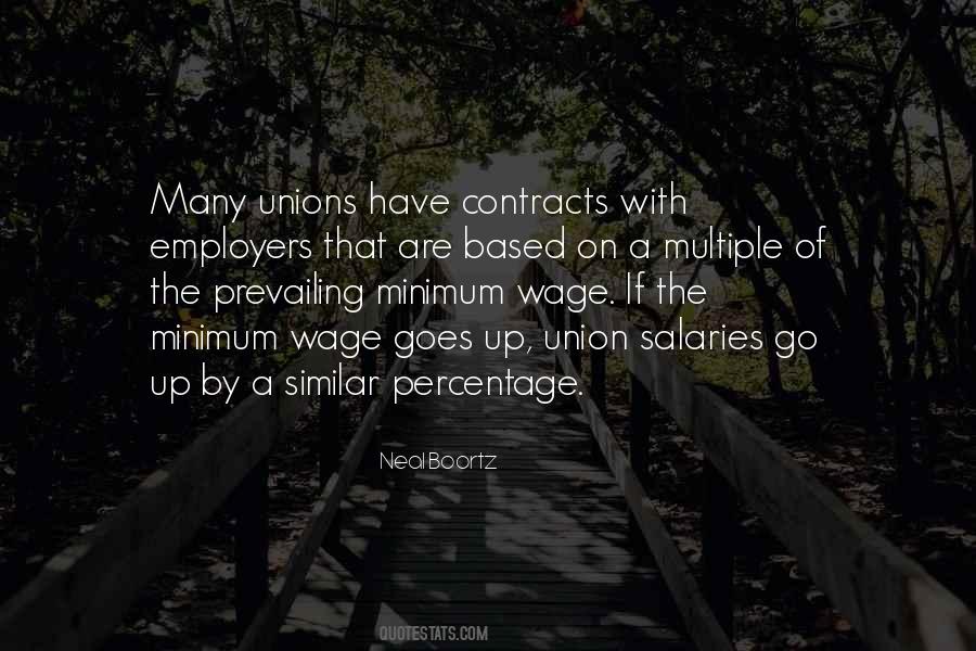 Quotes About The Minimum Wage #1813538