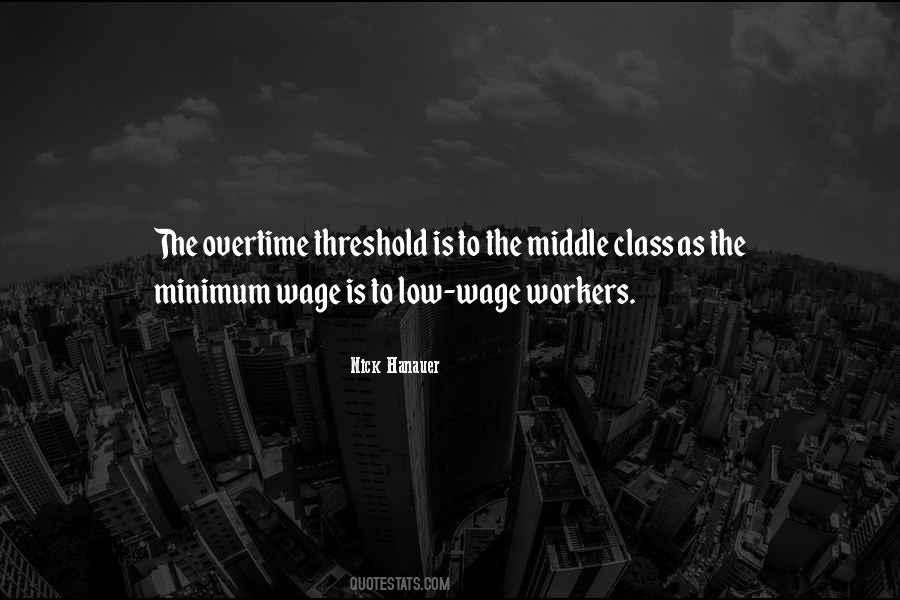 Quotes About The Minimum Wage #78746