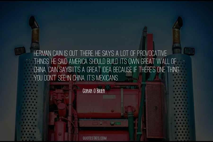 Cain's Quotes #816595