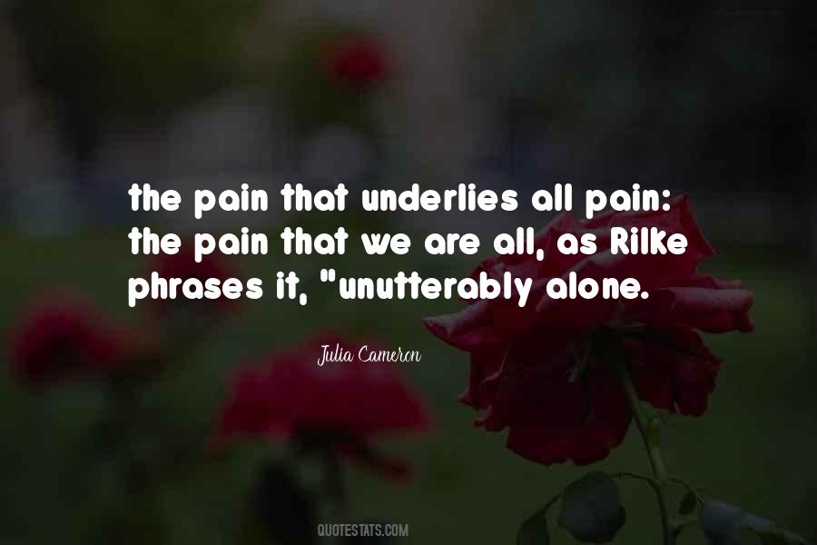 Quotes About Underlies #1373472