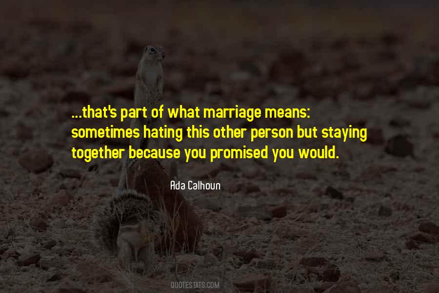 Calhoun's Quotes #1036458