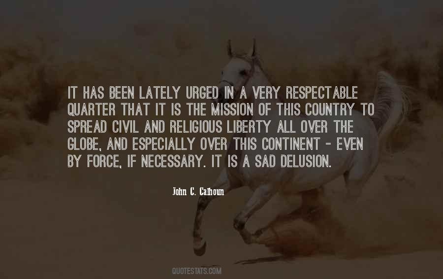 Calhoun's Quotes #103677
