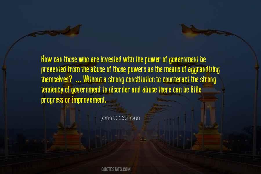 Calhoun's Quotes #1066506