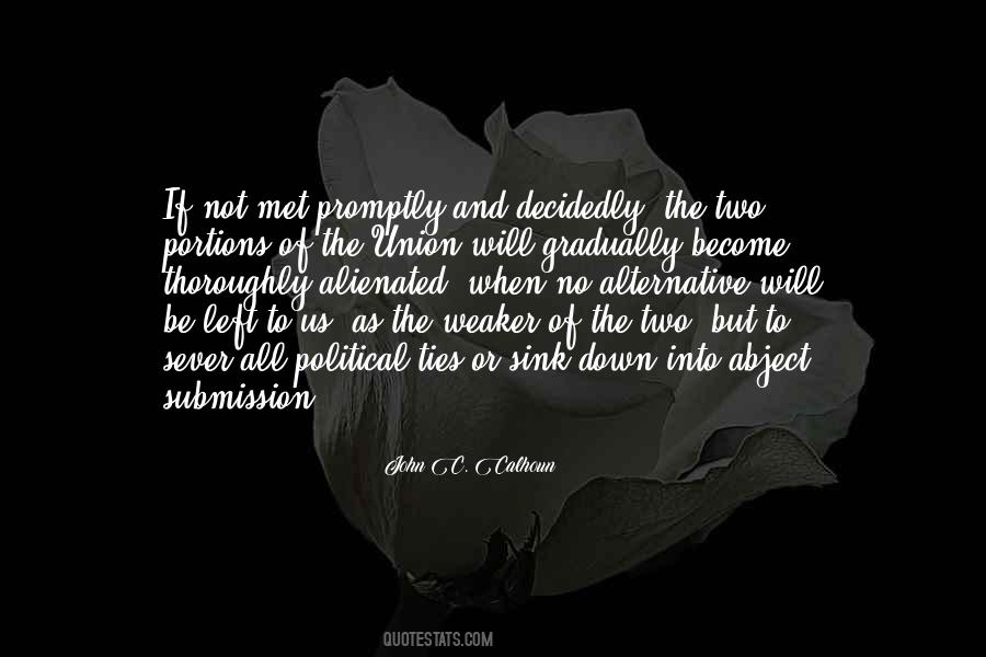 Calhoun's Quotes #297235