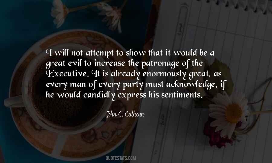 Calhoun's Quotes #472367