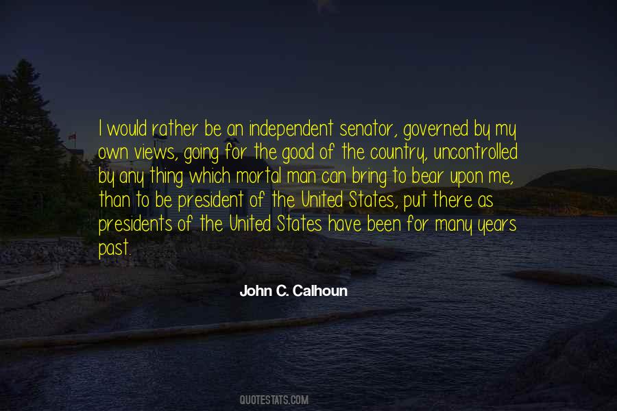 Calhoun's Quotes #548862
