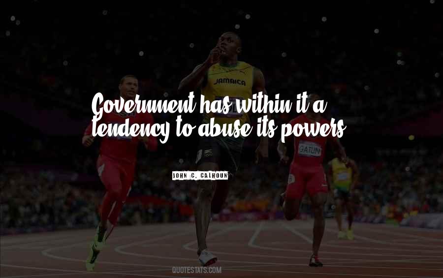 Calhoun's Quotes #578909