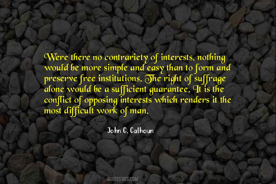 Calhoun's Quotes #581894