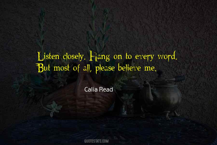 Calia Quotes #1697401